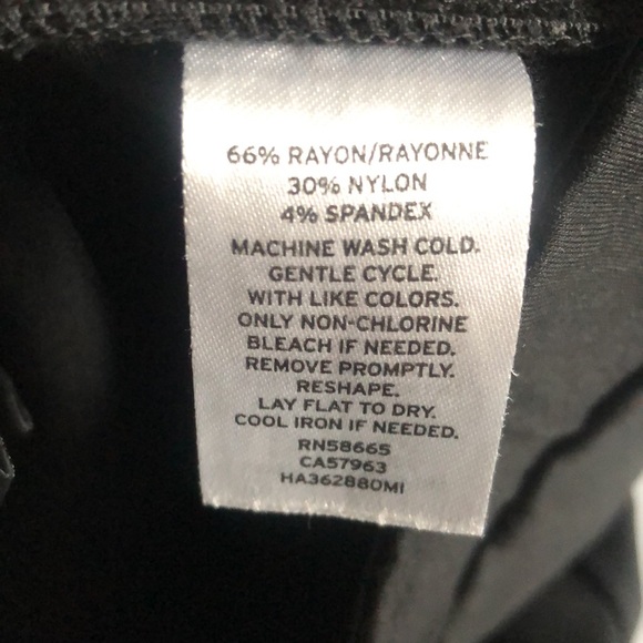 Women’s black halogen size small pants - Picture 8 of 10